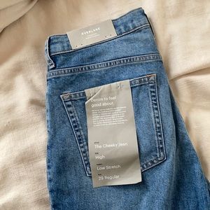 Everlane high rise cheeky jean